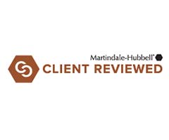Martindale-Hubbell Client Reviewed